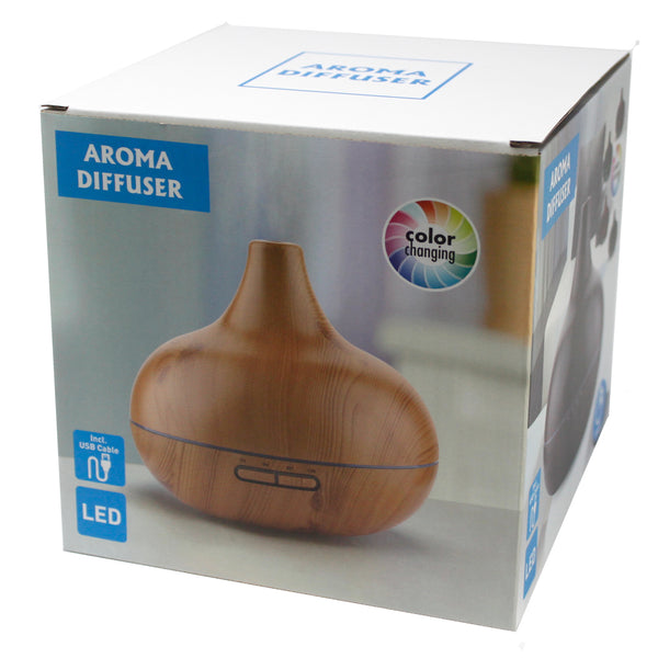 Santorini Aroma Diffúzor - Repedezett Hatás - USB - Színváltós - Időzítővel-1