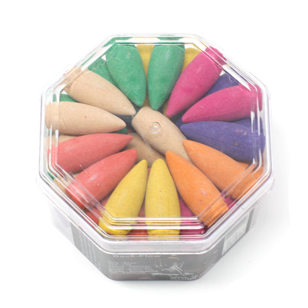 "Folyékony Füst" Hosszú Illatos Kúpok - Vegyes Illatok (70 darab)-2