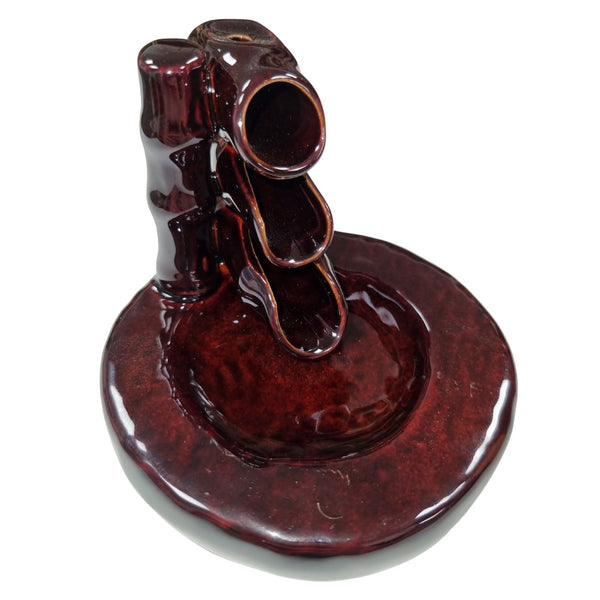 Visszaáramló Füstölőállvány-Bambusz és Tó-1