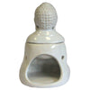 Ülő Buddha Aromalámpa - Fehér-2