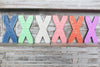 Színes Betű "X"- 15cm-2