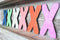 Színes Betű "X"- 15cm-3