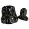 Ülő Buddha Aromalámpa - Fekete-3