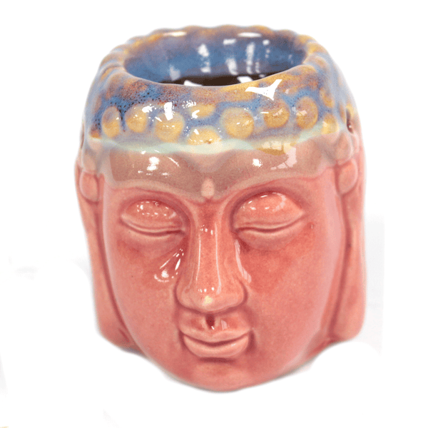 Buddha Aromalámpa - Világosrózsaszín és Zöldeskék-0