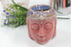 Buddha Aromalámpa - Világosrózsaszín és Zöldeskék-1
