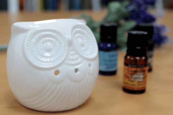 Klasszikus Fehér Aromalámpa - Alacsony Bagoly-1