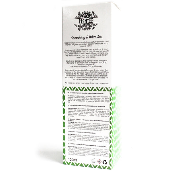 Egres ás Fehér Tea Pálcikás Diffúzor 120ml-4