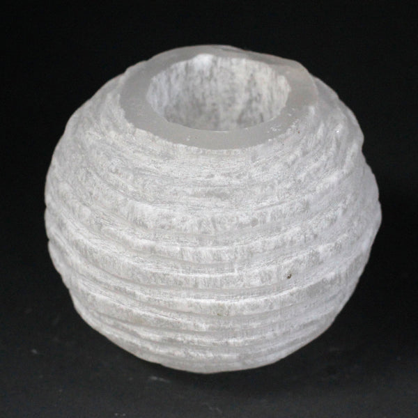 Szelenit Hógolyó Mécsestartó - 8 cm-0