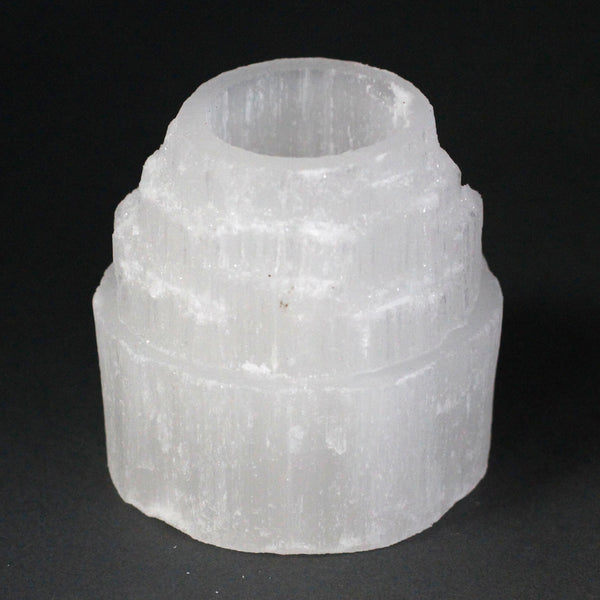 Szelenit Hegycsúcs Mécsestartó - 8 cm-0
