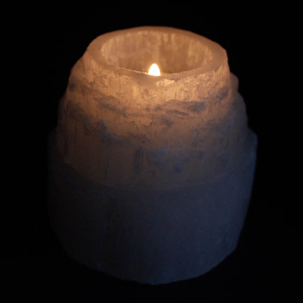 Szelenit Hegycsúcs Mécsestartó - 8 cm-2