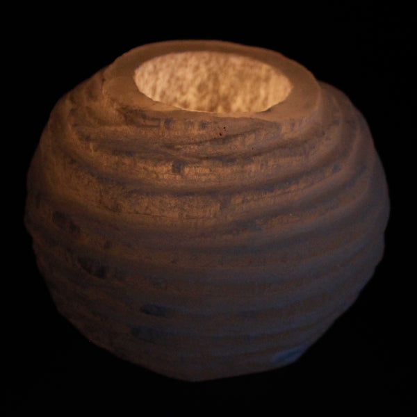 Szelenit Hógolyó Mécsestartó - 8 cm-2