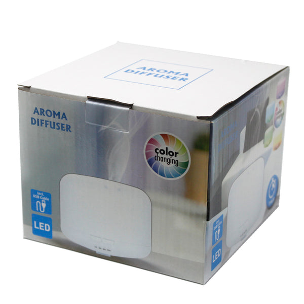 Aarhus Aroma Diffúzor - Klasszikus - USB - Színváltós - Időzítővel-1