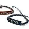 KókuszKarkötők Szlogennel - #Love-1