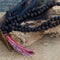 108 Rudraksha Mala Lánc - Sötét-3
