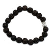 Rudraksha Mala Karkötő - Sötét-0