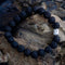 Rudraksha Mala Karkötő - Sötét-3