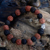 Rudraksha Mala Karkötő- Mix-2