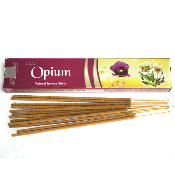 Vedic -Füstölő Pálcikák - Ópium-0