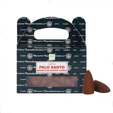 Satya  "Folyékony Füst" Illatos Kúpok - Palo Santo (24 db)-2