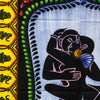 Kézi Festésű Pamut Falidísz - Kamasutra-1