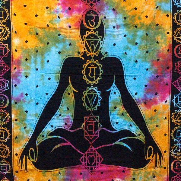 EgyesPamut Ágytakaró / Falidísz - Chakra Buddha-1