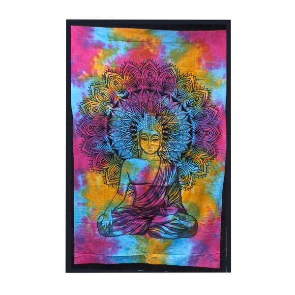 EgyesPamut Ágytakaró / Falidísz -Békés Buddha-0