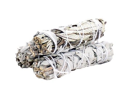 Füstölő Köteg - Fehér Zsálya & Yerba Santa 10cm-1