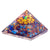 Orgonit Piramis - Om Chakra - 70 mm-0