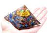 Orgonit Piramis - Om Chakra - 70 mm-1