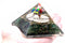 Orgonit Piramis - Zöld Aventurín - Az Élet Virága - 70 mm-1