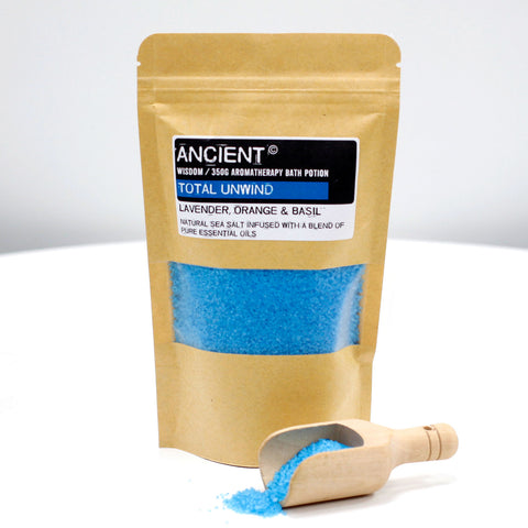 Aromaterápiás Fürdősó Papír Csomagolásban 350g - Relax-1