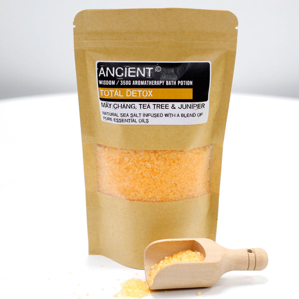 Aromaterápiás Fürdősó Papír Csomagolásban 350g - Detox-1