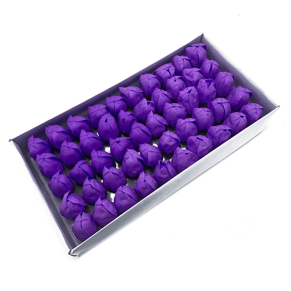 Szappanvirágok- Közepes Tulipán - Lila-0