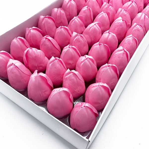 Szappanvirágok Ügyes Kezeknek- Közepes Tulipán - Rózsaszín-1