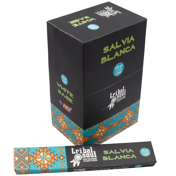 Tribal Füstölőpálcika- Fehér Zsálya-0