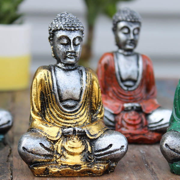 Kicsi Ezüst Buddha (vegyes)-3
