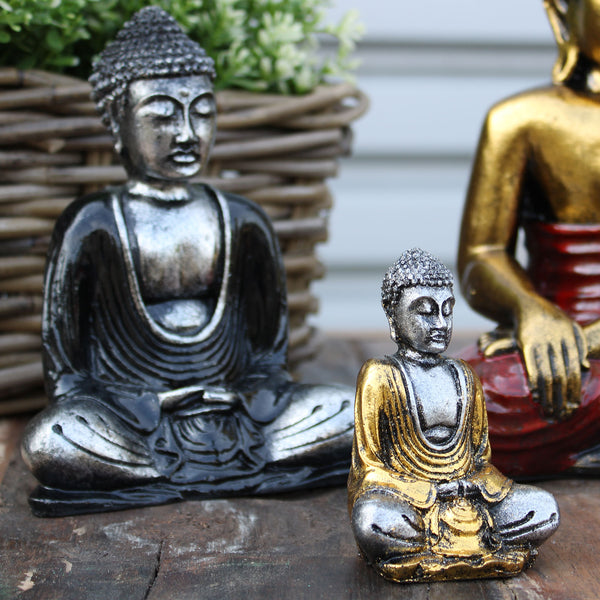 Kicsi Ezüst Buddha (vegyes)-5