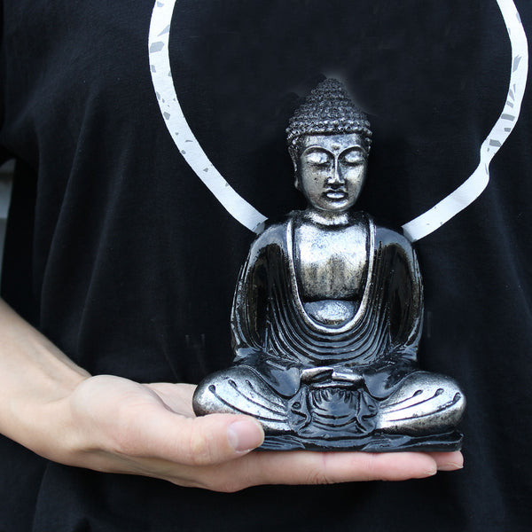 Fekete és Szürke Buddha - Közepes-5