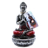 Buddha Gyertyatartó - Piros - Közepes-0