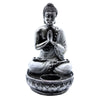 Buddha Gyertyatartó - Fehér - Közepes-1