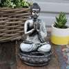 Buddha Gyertyatartó - Fehér - Közepes-4