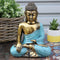 Kékeszöld és Arany Buddha - Nagy-4