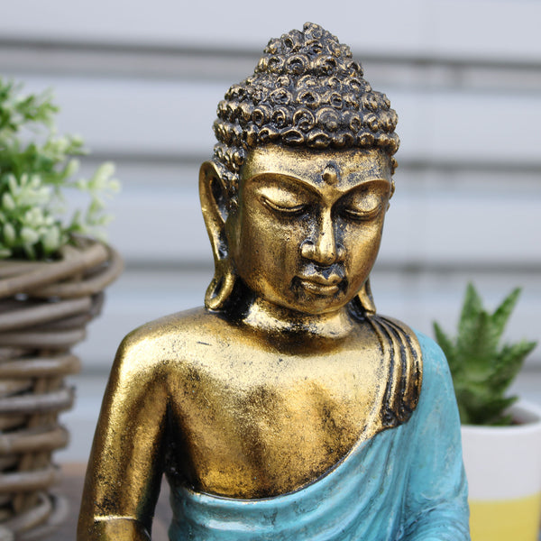 Kékeszöld és Arany Buddha - Nagy-5