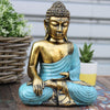 Kékeszöld és Arany Buddha - Nagy-6