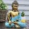 Kékeszöld és Arany Buddha - Nagy-6