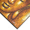 Buddha Festmény - Arany Brokát Hatás-4
