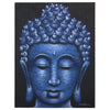 Buddha Festmény - Kék Brokát Hatás-0