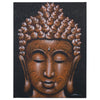 Buddha Festmény - Réz Brokát Hatás-0