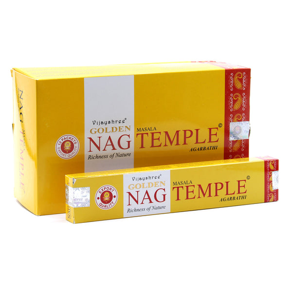 15g Golden Nag Füstölőpálcikák- Templom-0