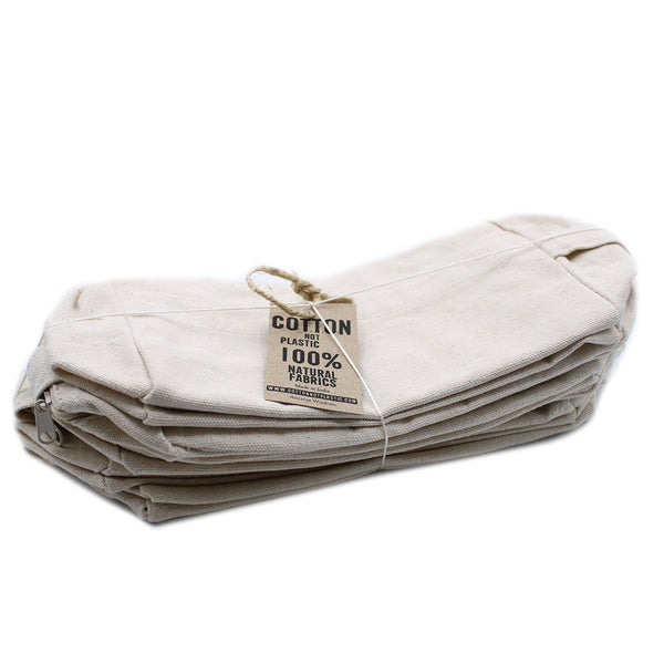 Natúr Pamutvászon Toalett Táska 10 oz - Klasszikus-1